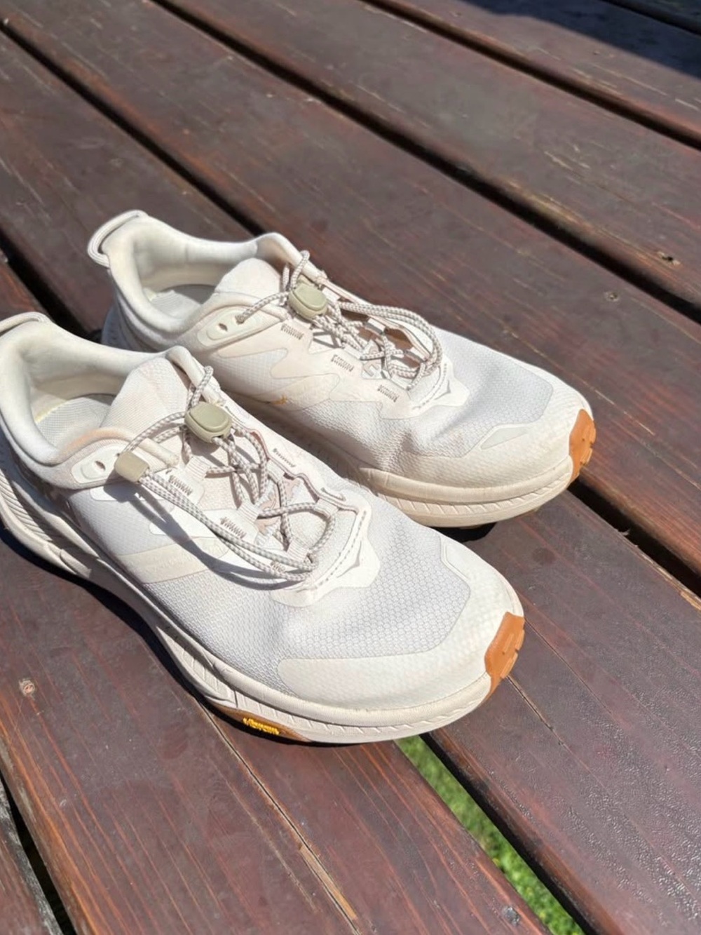 HOKA Women’s Transport in Eggnog Sz 7